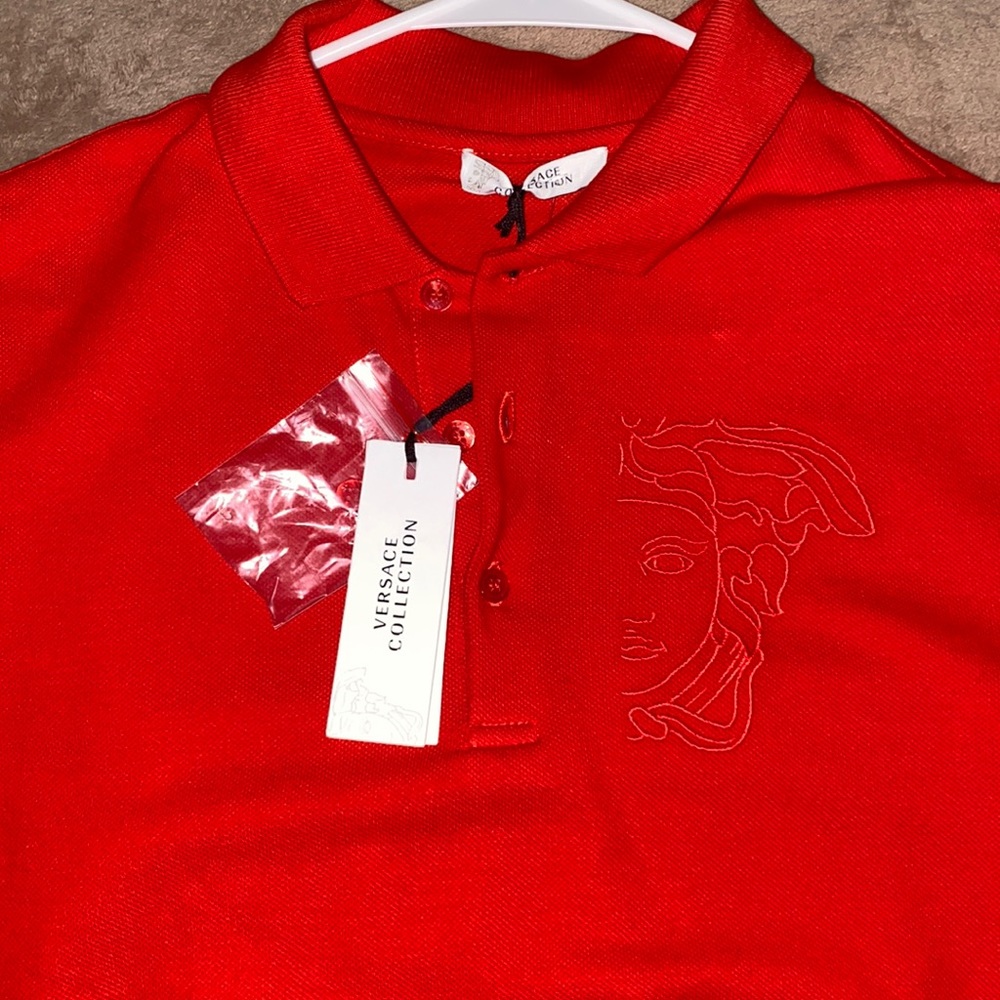 versace polo shirt